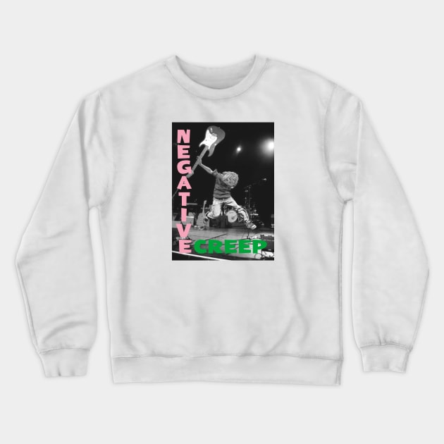 Negative Creep Crewneck Sweatshirt by eon.kaus